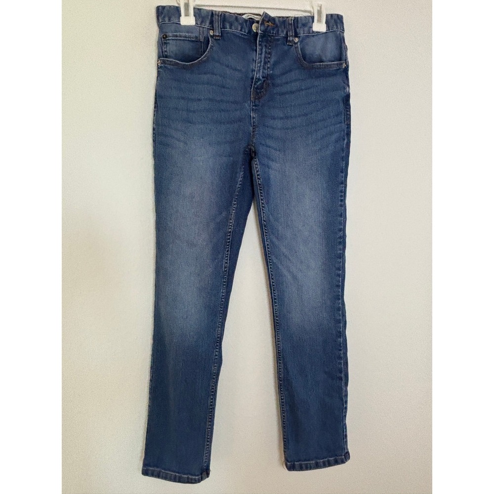 Calvin Klein Jeans Boys Slim Straight Medium Wash Denim Size 18